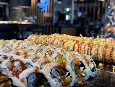 Bilde av sushi fra sabrura