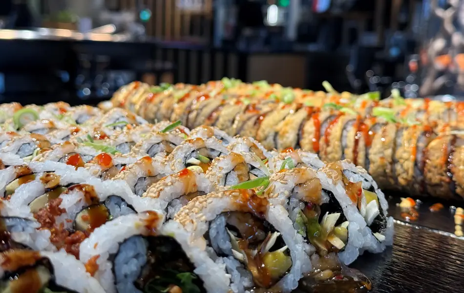 Bilde av sushi fra sabrura