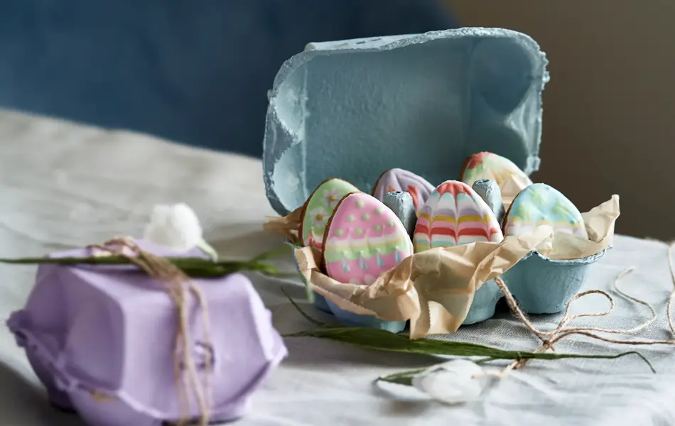 Påskepynt fra Søstrene Grene