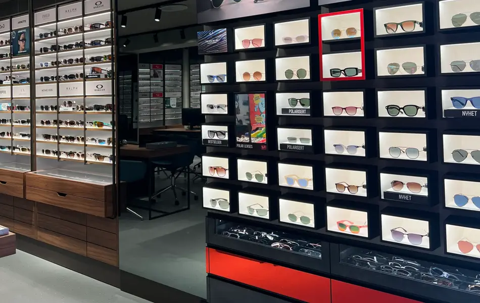 interiør fra Brilleland