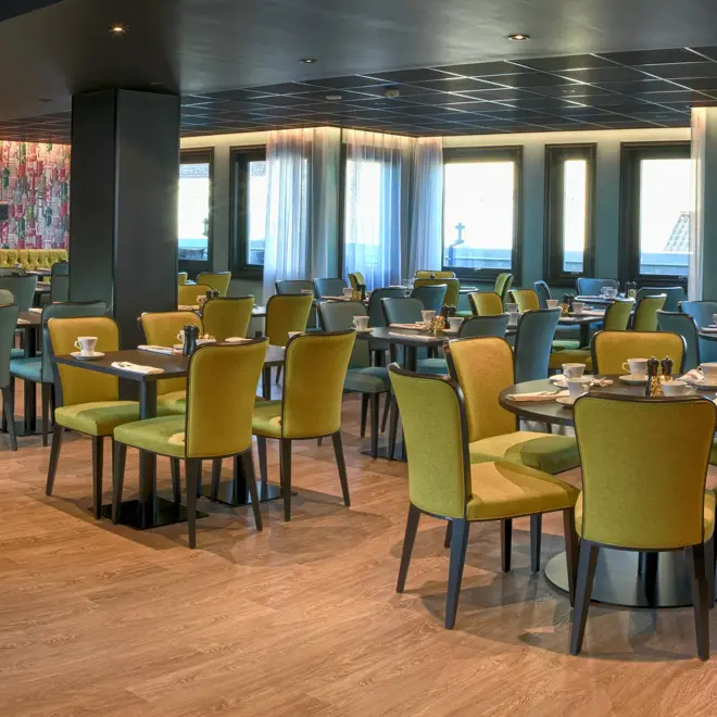 Frokostsal på Thon Hotel Bristol Bergen