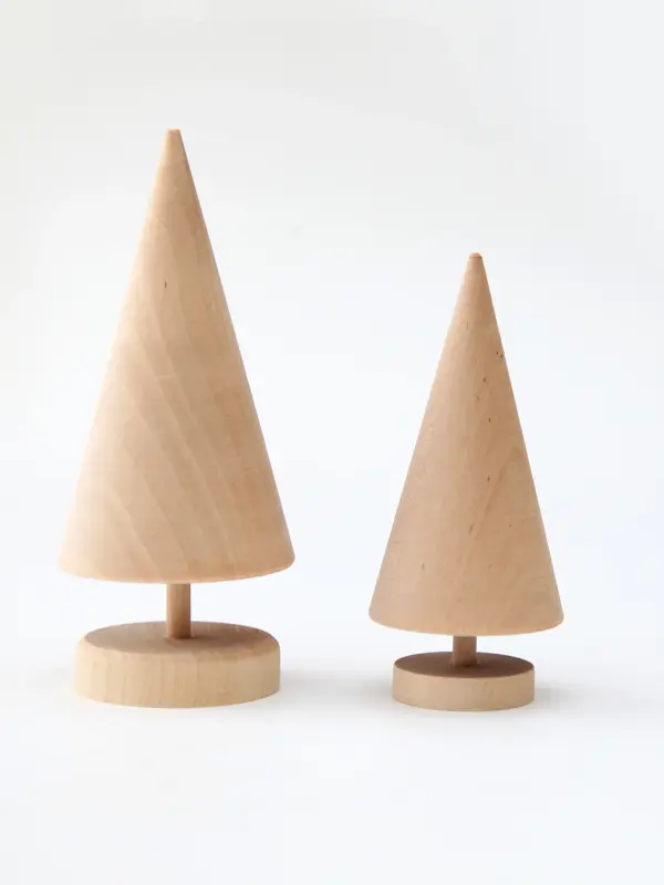 wood trees isolated on white background