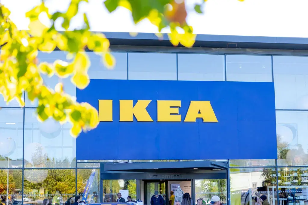 fasaden til Ikea