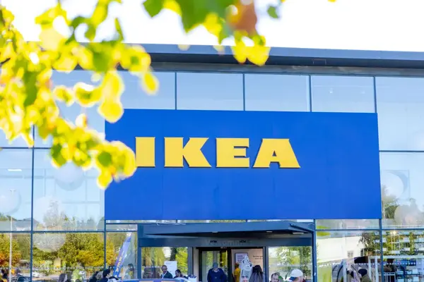 fasaden til Ikea