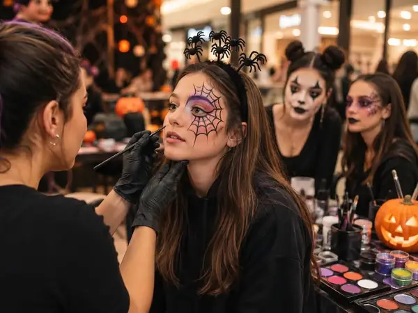 halloween sminke