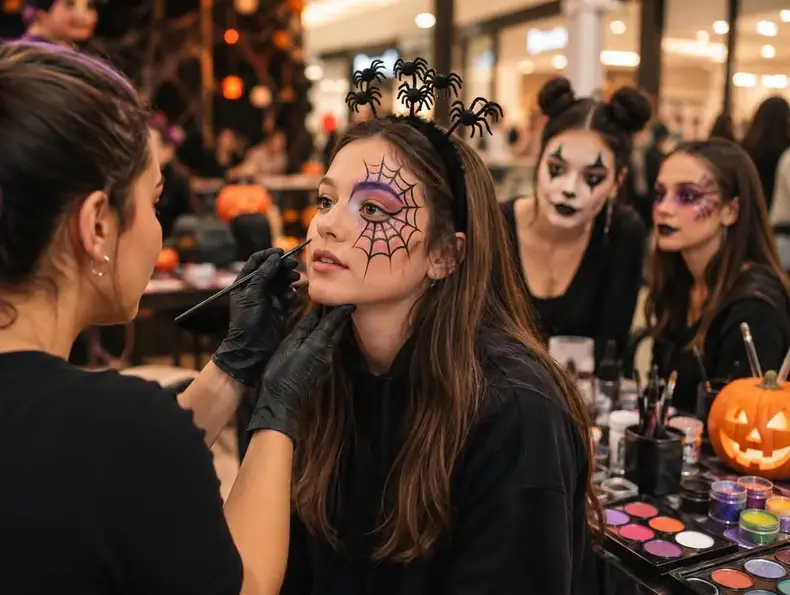 halloween sminke