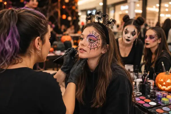 halloween sminke