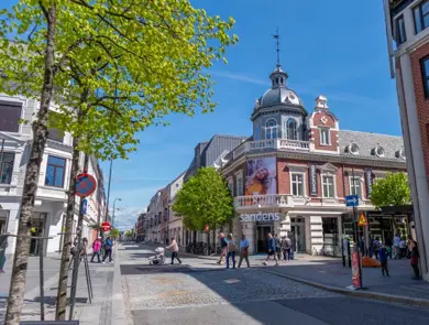Sandens Shopping Centre Kristiansand City Centre Beautiful Building