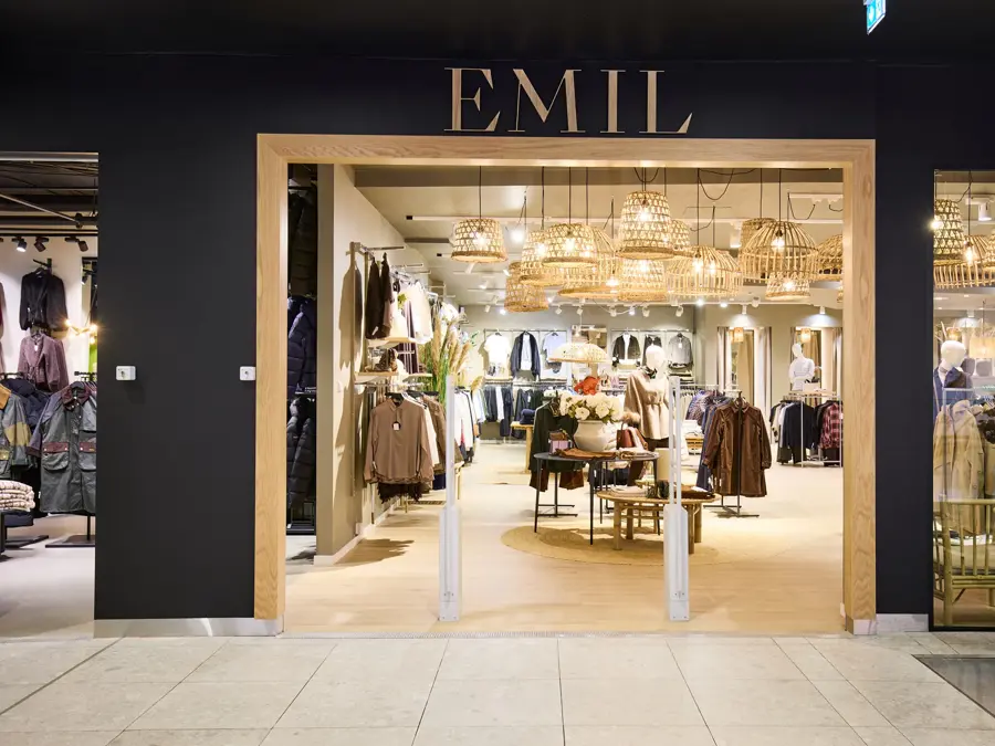butikkfasade til emil på thon senter åsane
