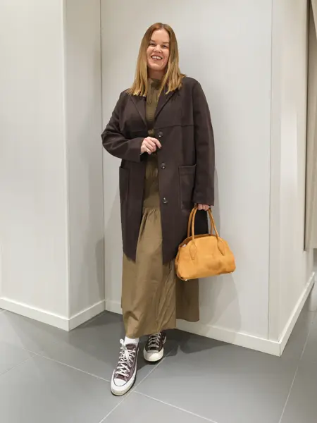 HM 799 Grønn kjole 499 veske 349-1