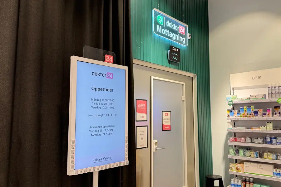 3 dagar/vecka kan du vaccinera dig på Apoteket!