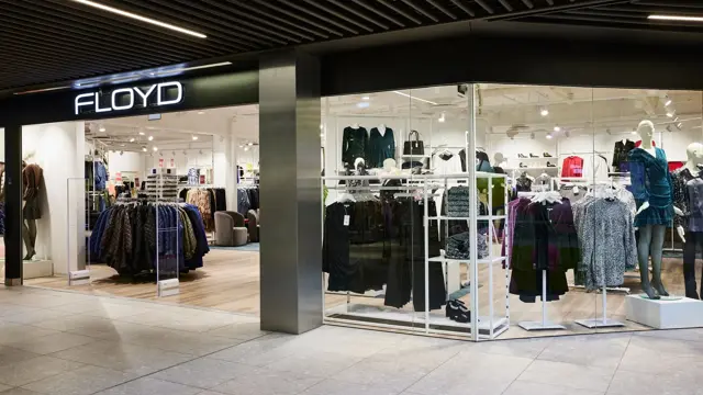 butikkfronten til floyd åsane storsentr