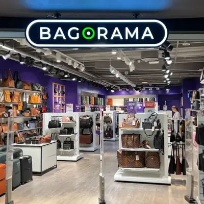 Butikkfronten til Bagorama