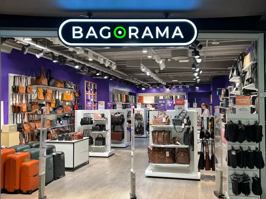 Butikkfronten til Bagorama