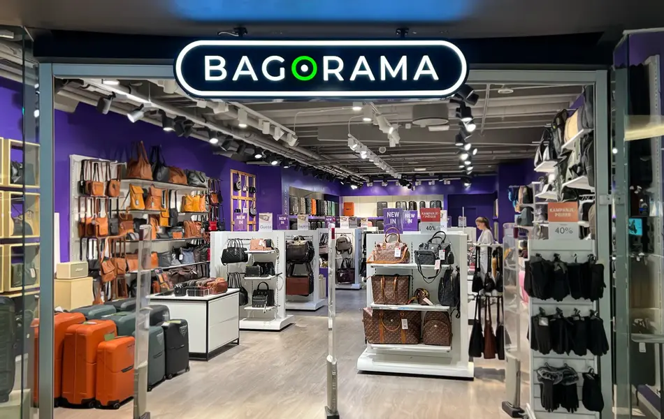 Butikkfronten til Bagorama