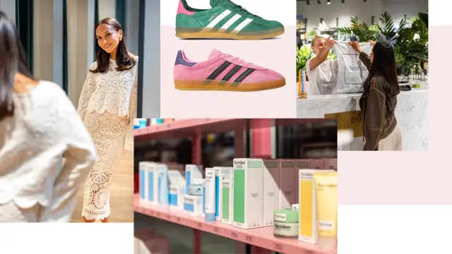 Dame som er på shopping