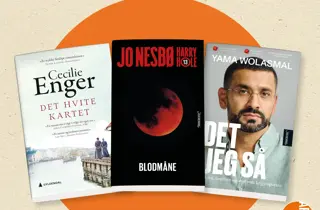 Tre forskjellige pocket bøker.