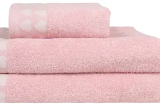 Princess håndklær hjerter