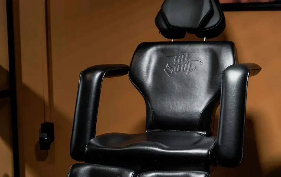 Stol som brukes ved tatovering