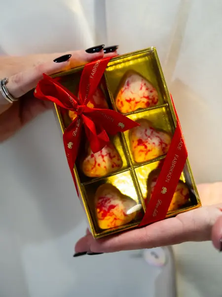 Lille sjokoladefabrikken hjerter i boks 119-1