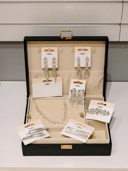 Smykker i smykkeboks