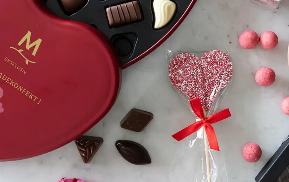 Røde og rosa blomster til morsdag og valentines, fra mester Grønn