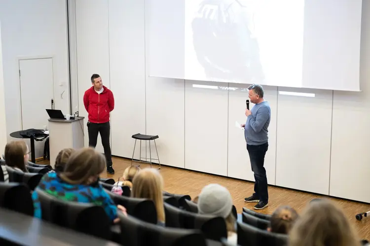 Steinar Vadla Risa, og Arman Vestad