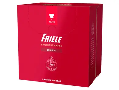 Storpakke med Friele Frokostkaffe.