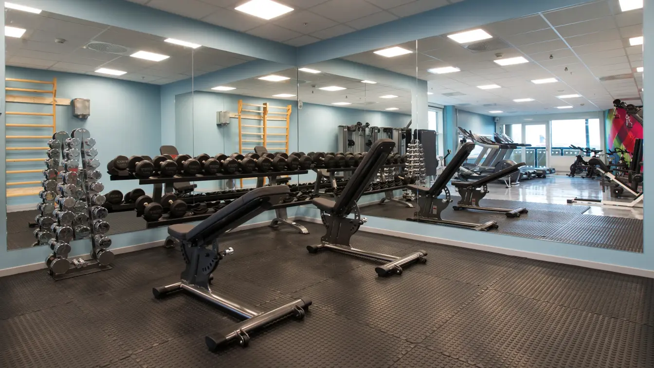 Treningsrom på Thon Hotel Opera