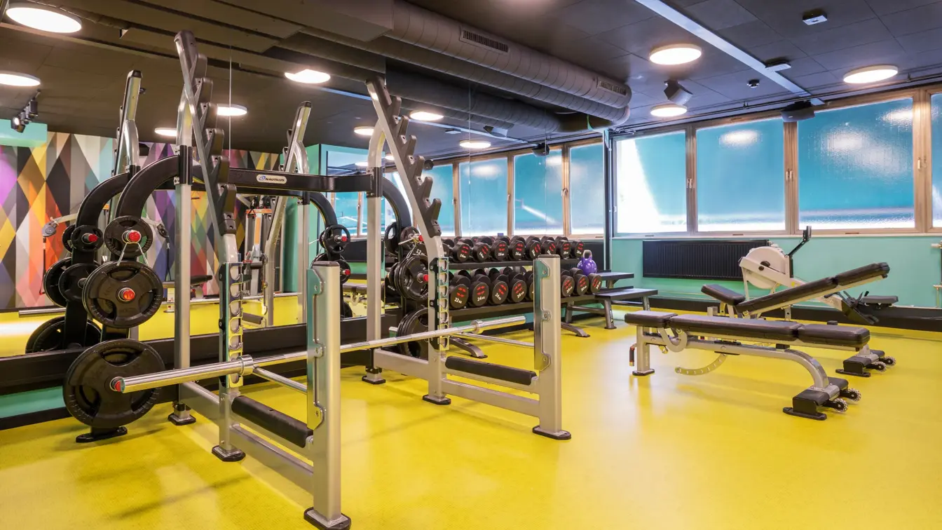 Treningsrom på Hotel Bristol i Oslo