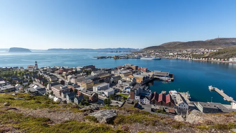 Lonely Planet: Because of its strategic location and excellent harbour, Hammerfest has long been an important way station for shipping, fishing and Arctic hunting. In its heyday, ladies wore the finest Paris fashions and in 1890 Europes first electric street lighting was installed. Nowadays it proudly claims to be the worlds northernmost town (other Norwegian communities, while further north, are, Hammerfest vigorously argues, too small to qualify as towns!).