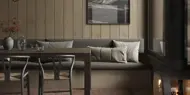 Illustrasjonsbilde fra en stue i en hytte på Turufjell.