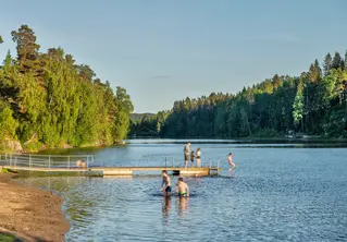 områdefoto, sommer, Lørenskog