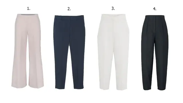 kollasj, 4 dressbukser