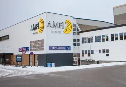 Fasadebilde av AMFI Florø