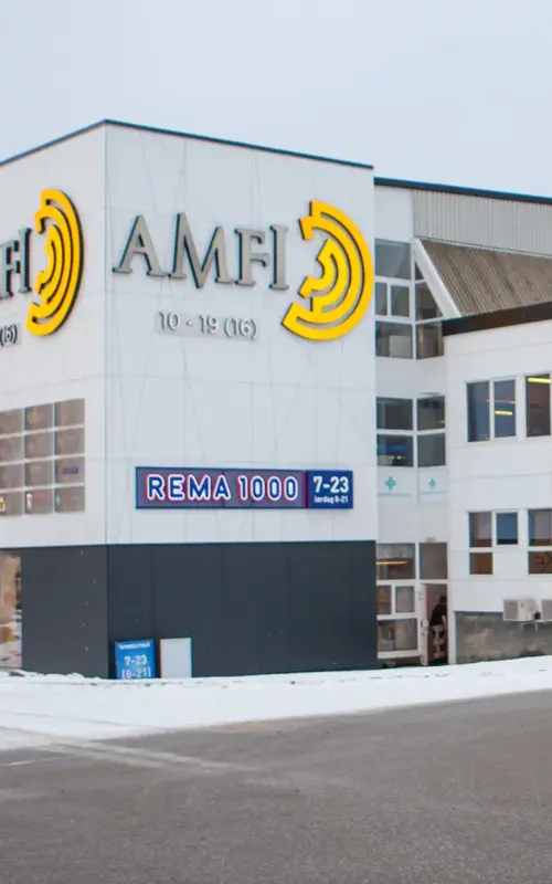 Fasadebilde av AMFI Florø