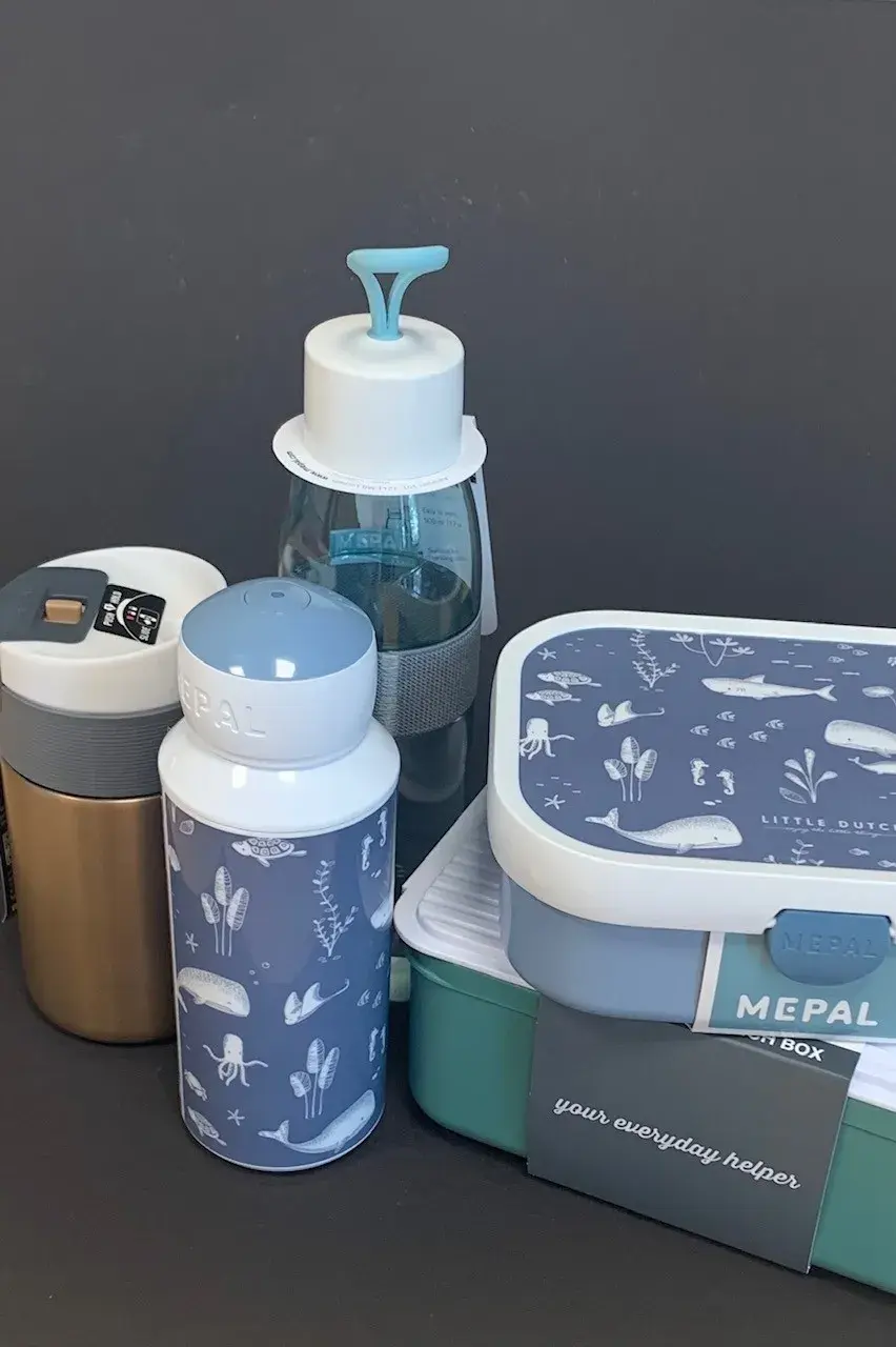 Matbokser og drikkeflasker