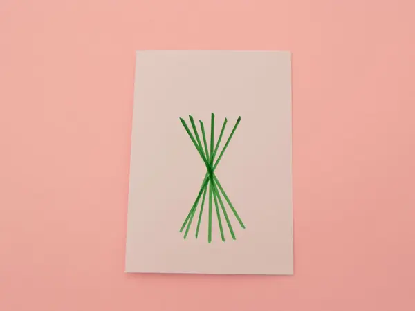 Morsdagskort som har stilker på seg