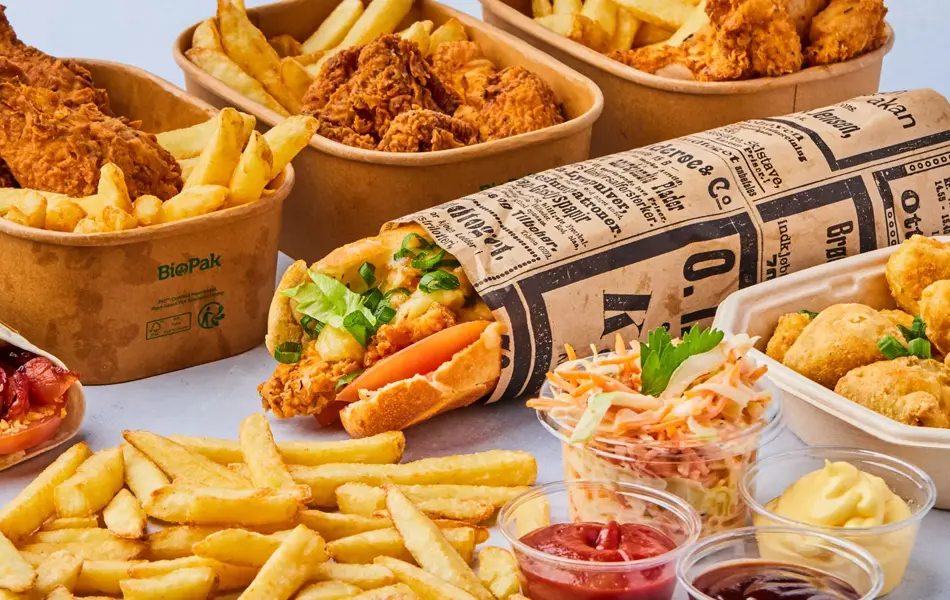 Matretter fra Funky Chicken