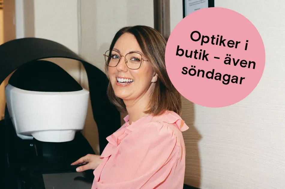 Optiker även söndagar