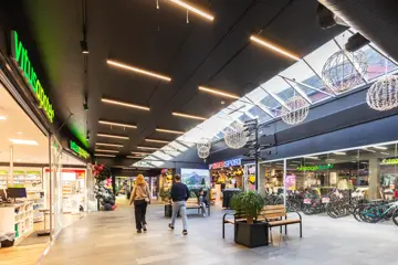 AMFI Verdal fellesareal, tatt i gang mellom butikker