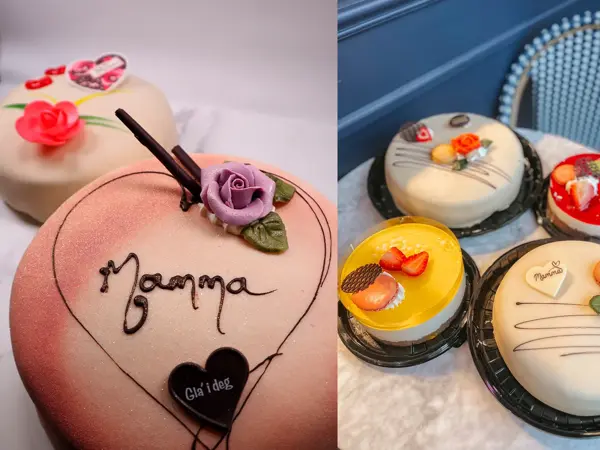 Flere morsdagskaker laget i bakeri