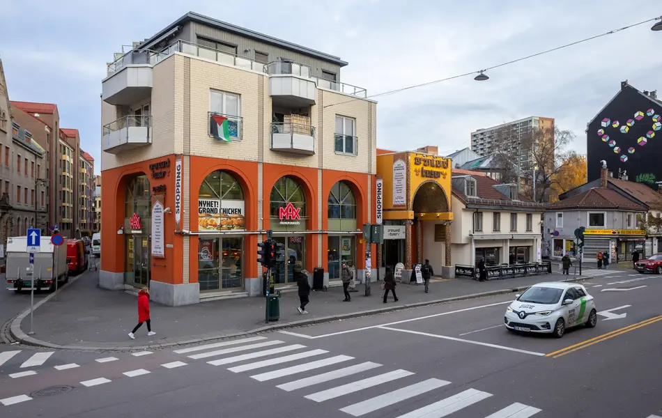 Bilde av Grønland Basar fasade