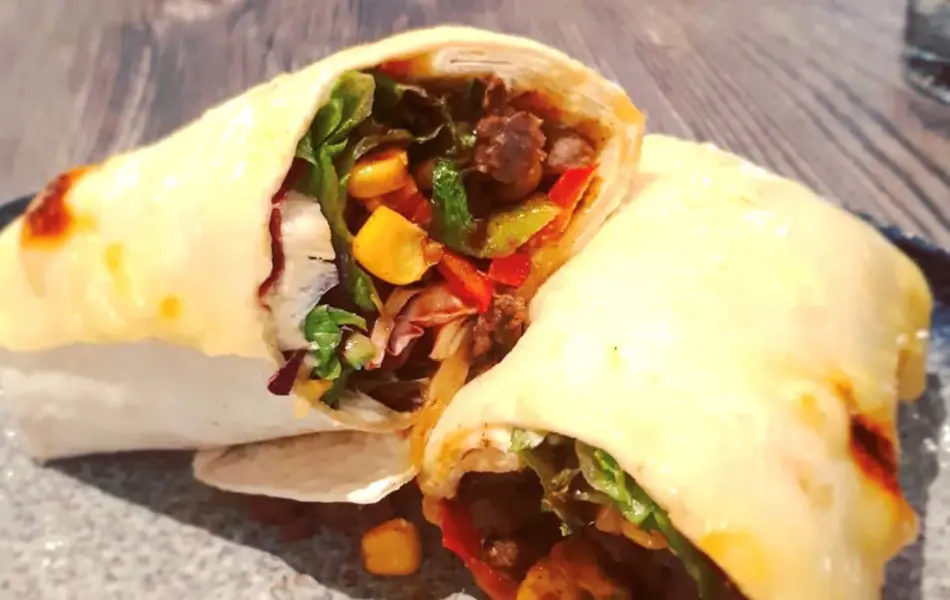 Wrap med kjøttfyll fra Uno