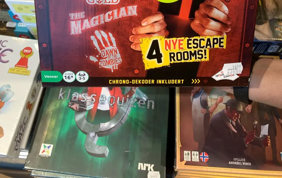 escape room 3 brettspill