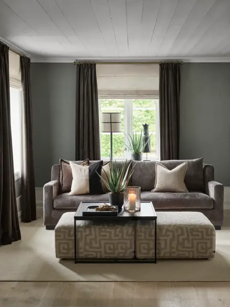 Signature 700 3 seter sofa Jonas Brown med treben svart_Bohus