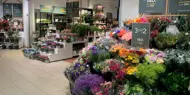 Bildet viser kjøpesenteret Senter Syd Mortensrud i Oslo. På bildet ser man et utvalg av butikkene på senteret.