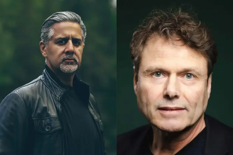 Abid Raja og Torkil Damhaug