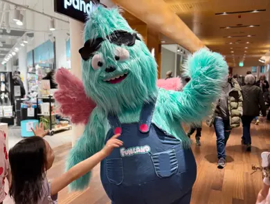 Funland maskot Funzo