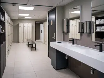 Fellesområder garderobe. Vika Atrium